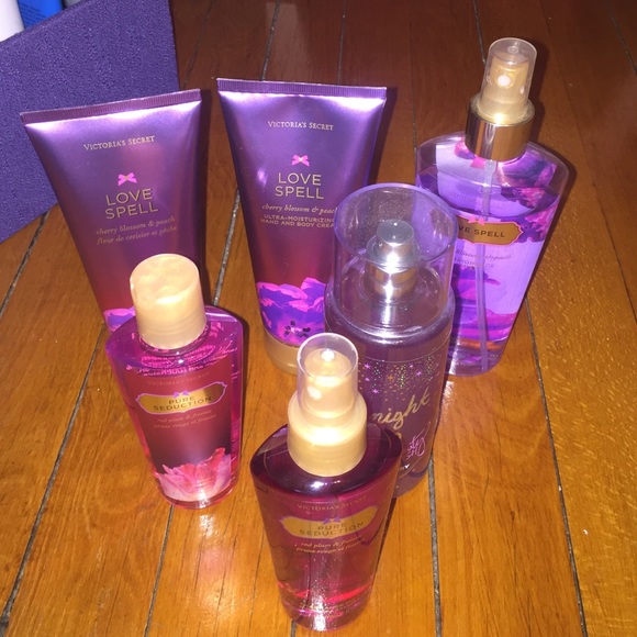 Victoria's Secret perfumes, lotions and body wash
