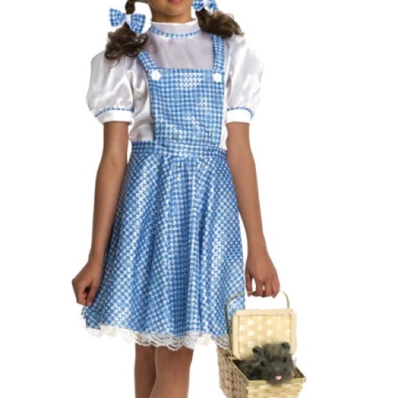 Girls Halloween Dorothy Sequined Dress