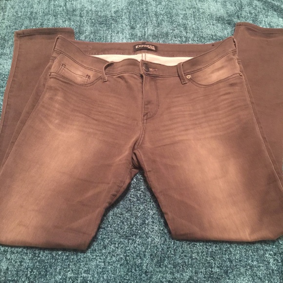 Express Stella low rise Jean leggings