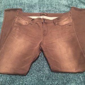 Express Stella low rise Jean leggings