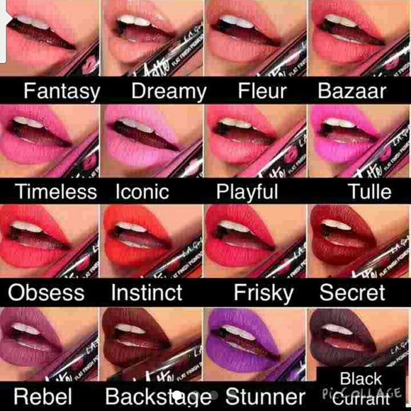 👄L.A. GIRL MATTE 👄LIPSTICKS