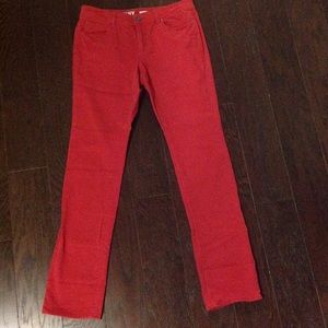 DKNY Burnt orange skinny jeans