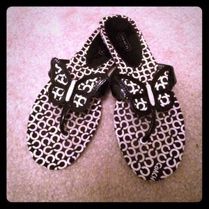 Coach Petra butterfly sandals size 8.5