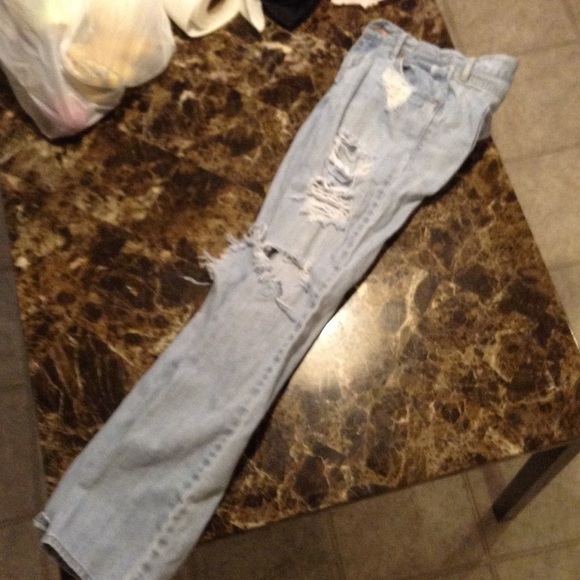 Ripped jeans