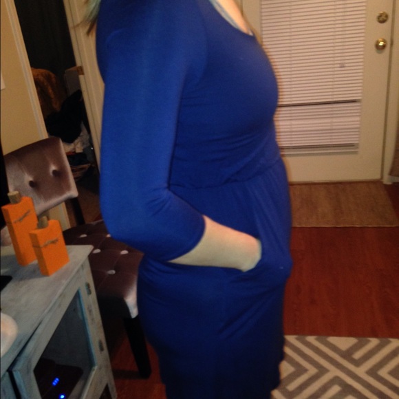 Navy blue dress - Picture 2 of 2