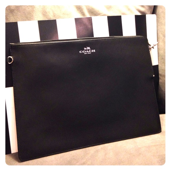Coach large clutch/pouch