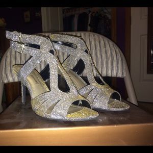 Glitter Audrey Brooke Formal Heels