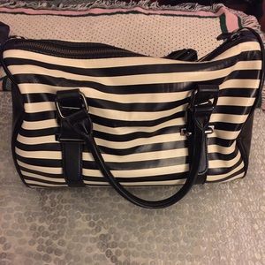 Express stripped purse