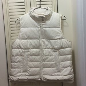 Ann Taylor Loft White Puffer!