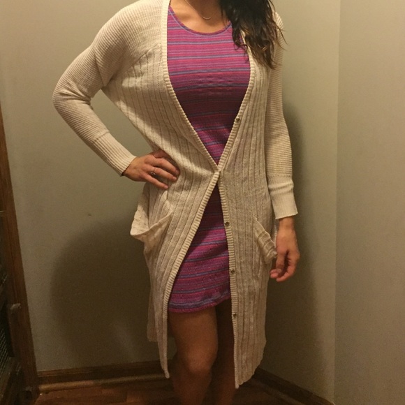 Purple striped Chelsea and violet dress - Picture 4 of 4