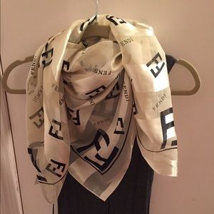 fendi cashmere shawl