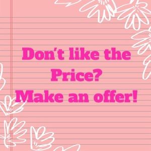 Accepting reasonable offers.! 😊