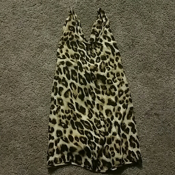 Cheetah print shirt