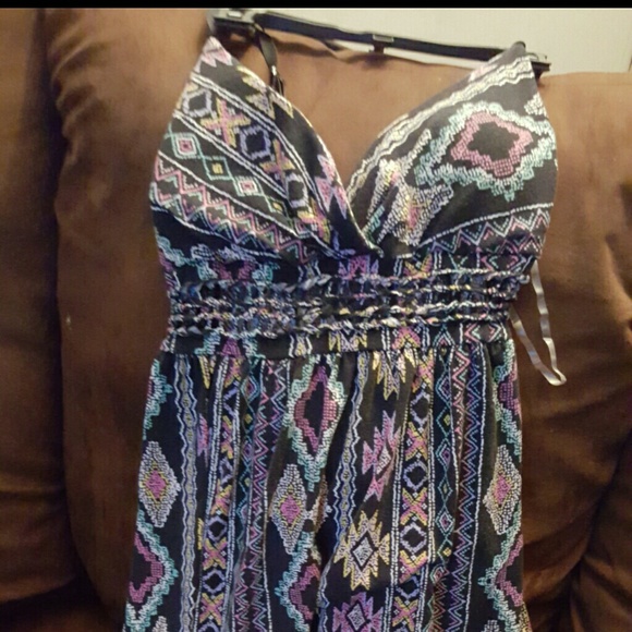 Indian inspired mullet dress