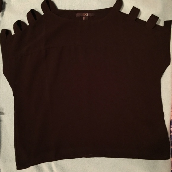 Forever 21 black blouse