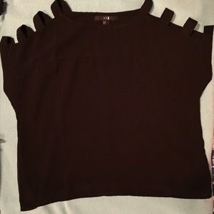 Forever 21 black blouse