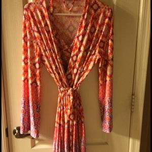 Nighty and cover-up (robe)