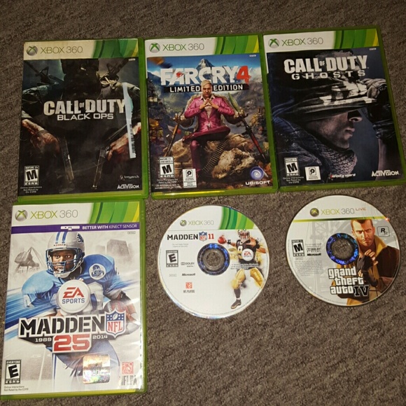ON HOLD - XBOX 360 Game Bundle