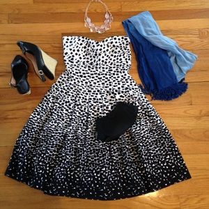 Calvin Klein // Strapless Dress