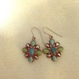 Ralph Lauren blue&green earrings