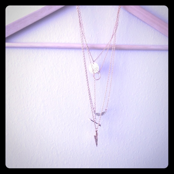 New multi chain necklace