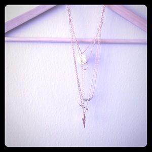 New multi chain necklace