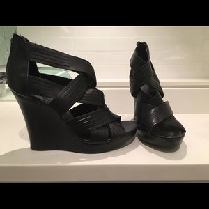 Aldo Black Wedges