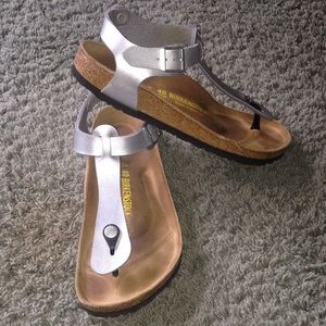 Wrap around ankle Birkenstocks