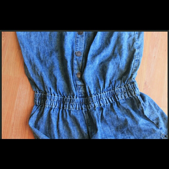 Jean romper - Picture 3 of 3