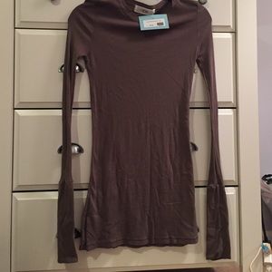 Mocha colored shirt