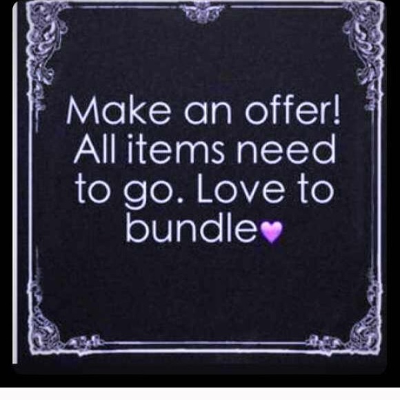 Sincerely looking into any offer!