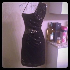 Black formal dress