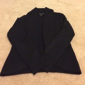 ‼️SOLD on Merc‼️H&M Black Open Cardigan Size Small