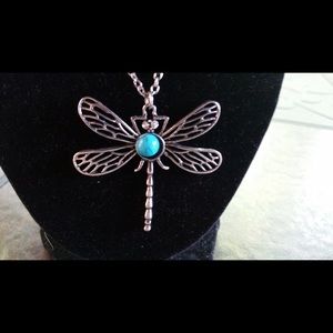 Dragonfly Silver Plated 20+ inches