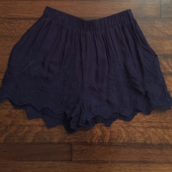 Navy shorts