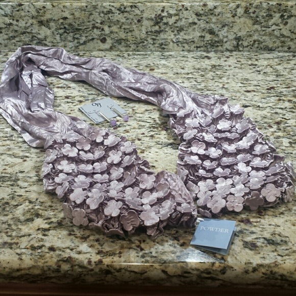 💜Earring,Scarf Bundle💜