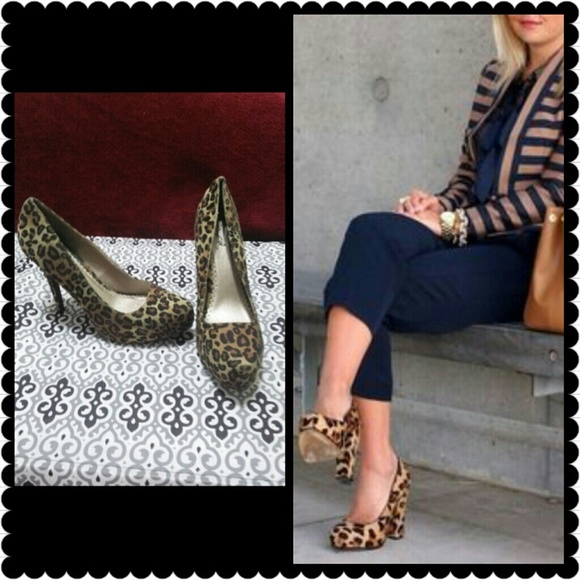 Leopard heels