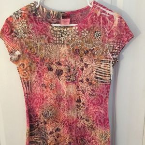 Assorted color short sleeve shirt