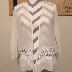 Sheer kimono