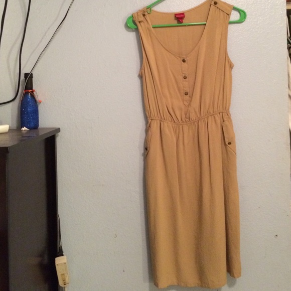 Beige Dress