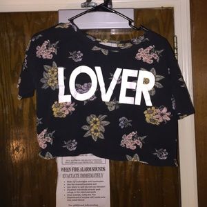 LOVER crop top