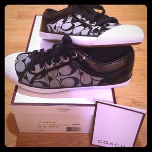 Coach sequin sneakers!! Brand New❤️