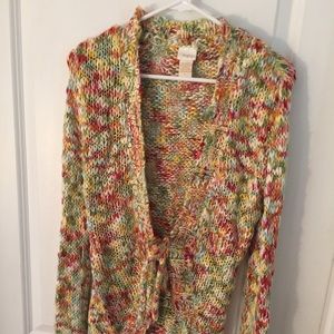 Colorful cardigan