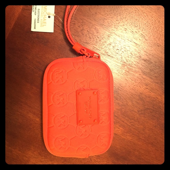 Michael Kors Tangerine Wristlet