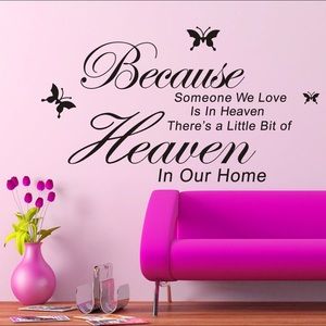 Custom wall quotes