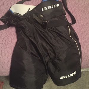 Bauer junior (youth) Hockey pants with suspenders