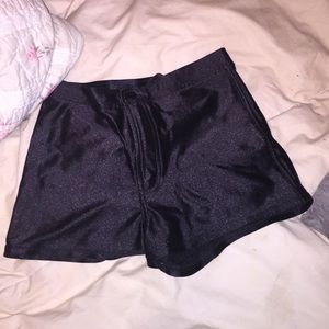 Black shorts