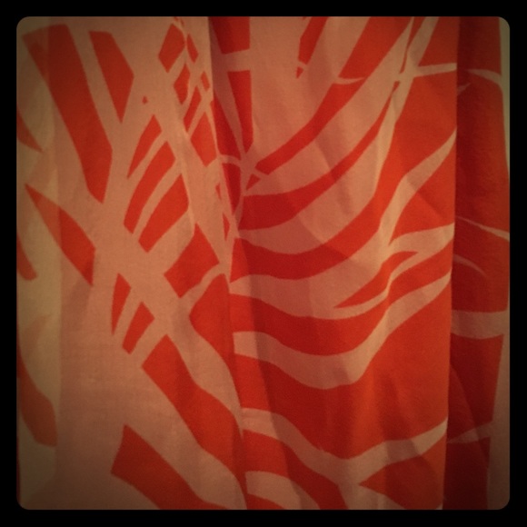 Milly Adriana Palm One Shoulder dress in Flamingo