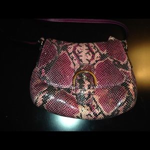 Coach Snake Skin Small Crossbody