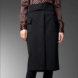 DVF Bow Marple Pencil Skirt